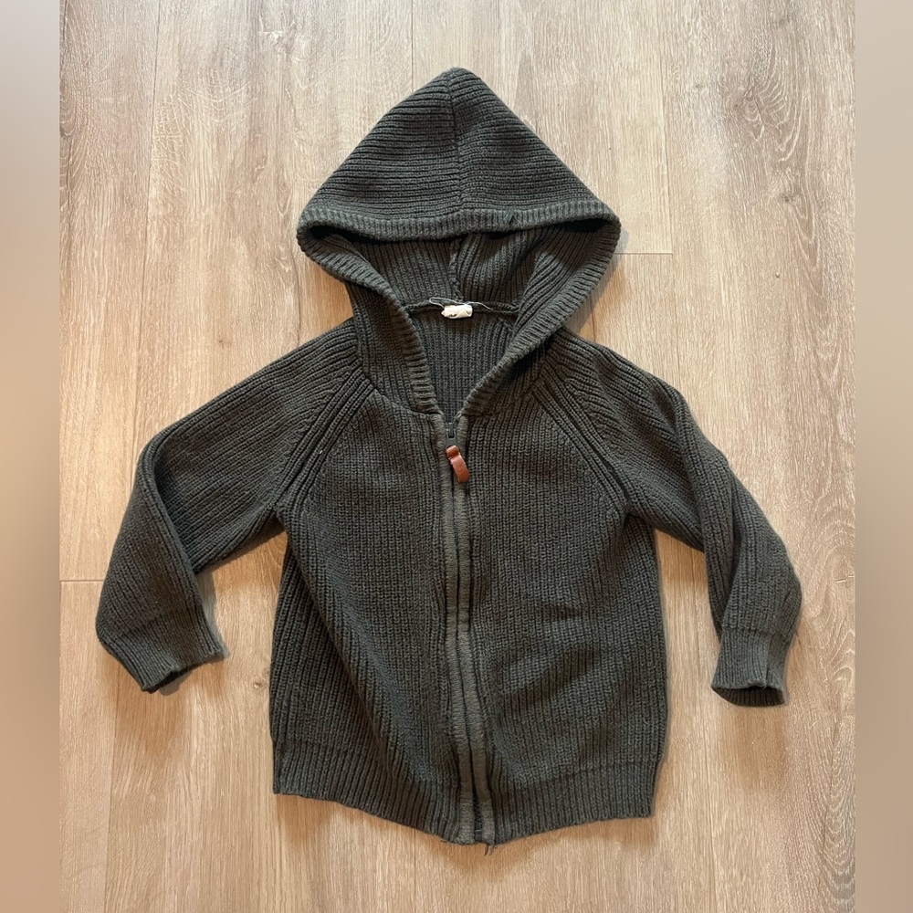 Goumikids knit hoodie sweater toddler boys kids size 3t